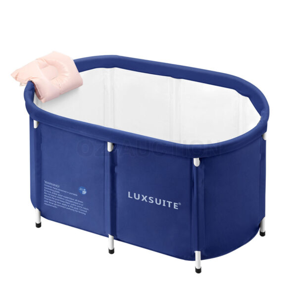 Portable Bathtub Foldable Soaking Ice Bath Spa Tub Thickening Freestanding 300L - Image 11